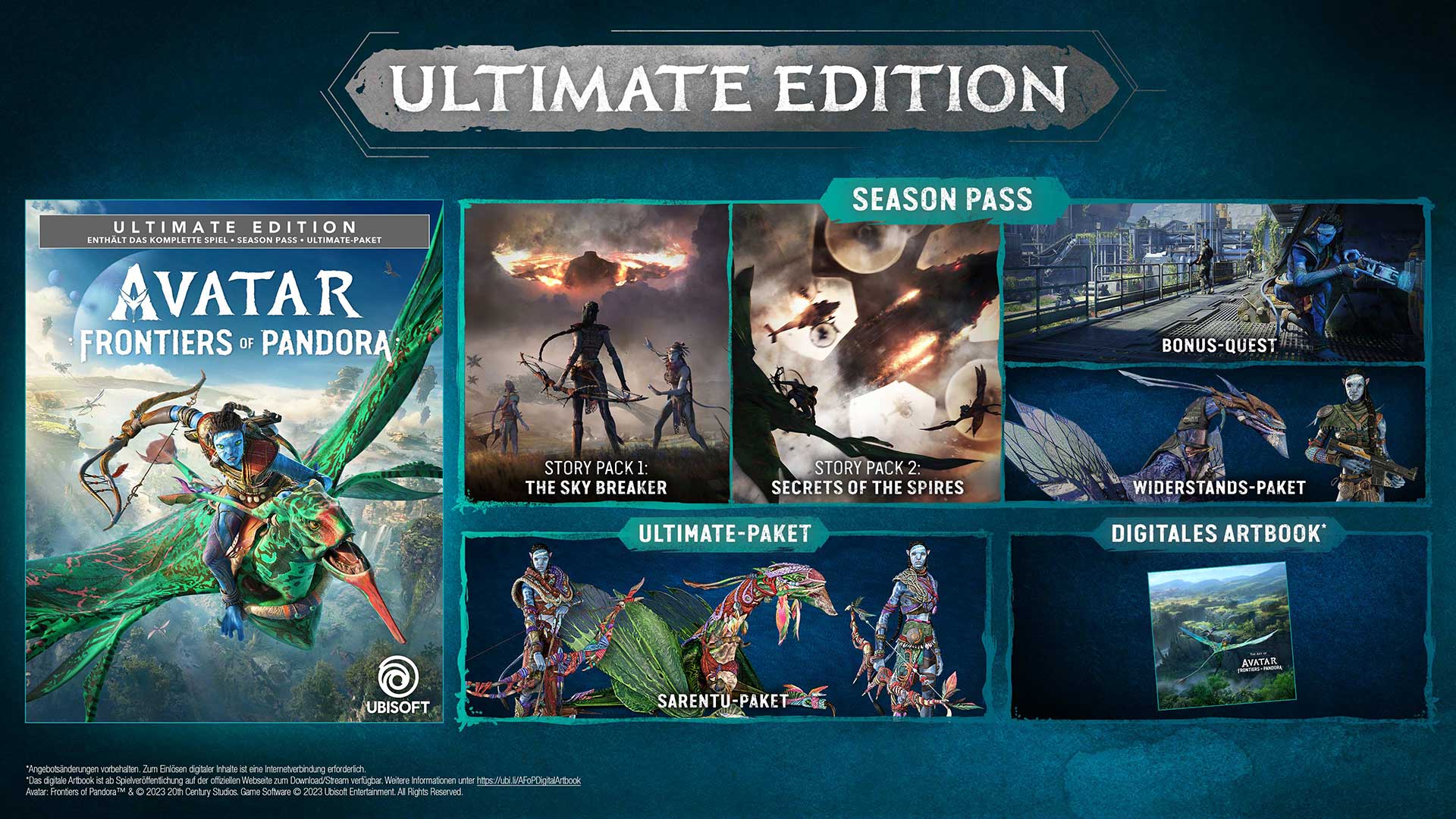 Avatar Frontiers Of Pandora Ultimate Edition XBOX Ubisoft Store DE