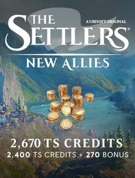 The Settlers: New Allies 2670 Créditos