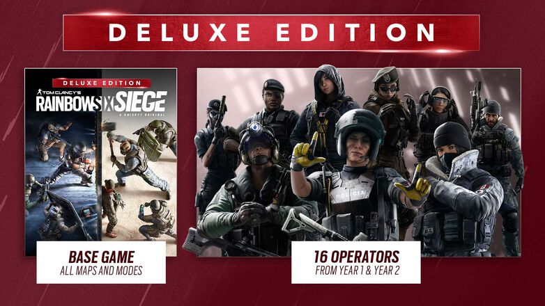 Buy Tom Clancy's Rainbow Six Siege Deluxe Edition for PS4 (Digital) |