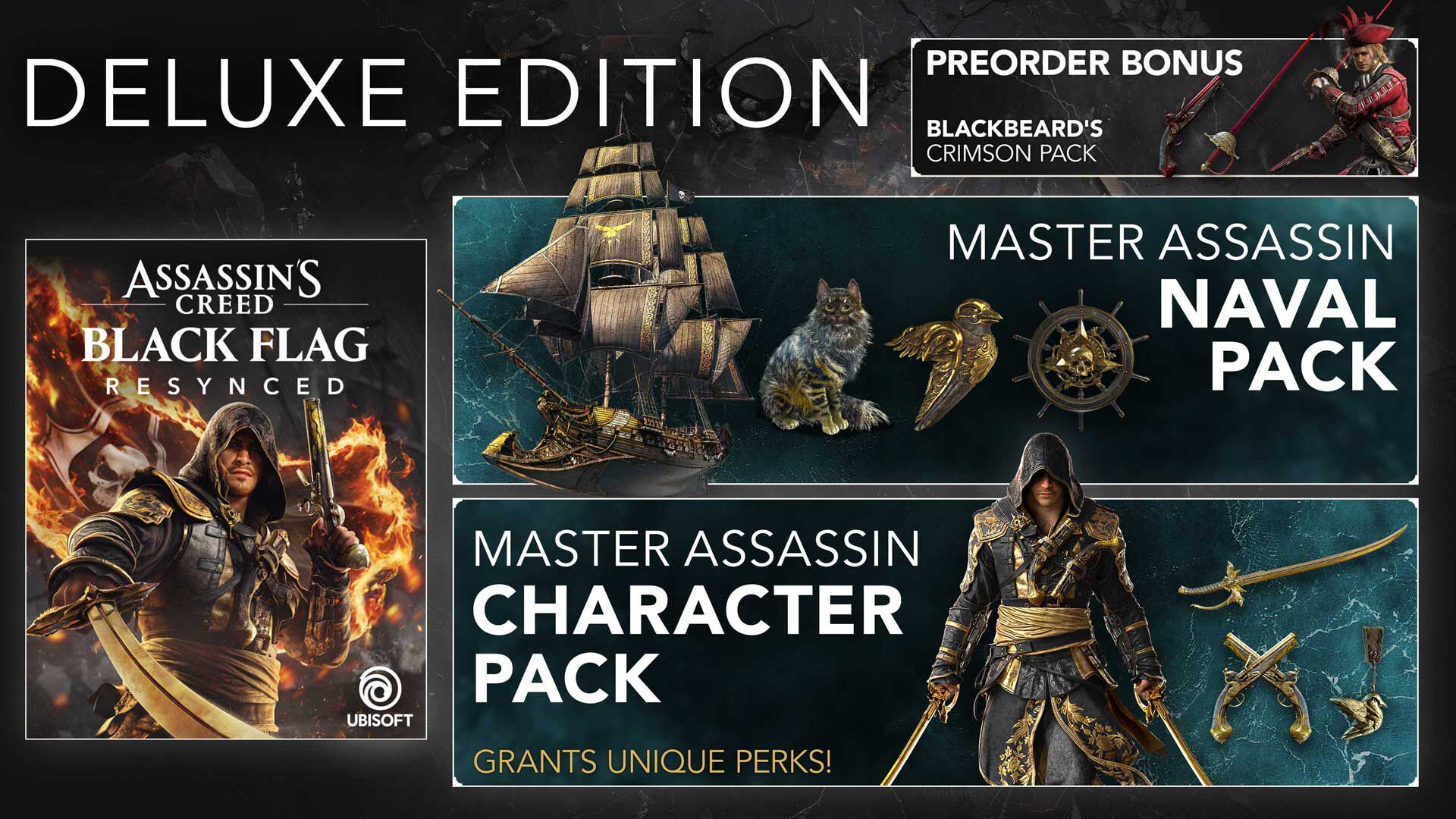 Pre-order Assassin's Creed Black Flag Resynced Deluxe Edition on