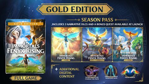 Phoenix Rising Gold Edition Fenyx Rising Switch Buy Immortals