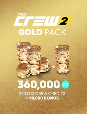 The Crew 2 Gold-Crew-Credits-Paket