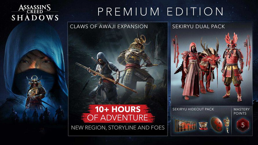 Buy Assassin's Creed Shadows Premium Edition on PC More