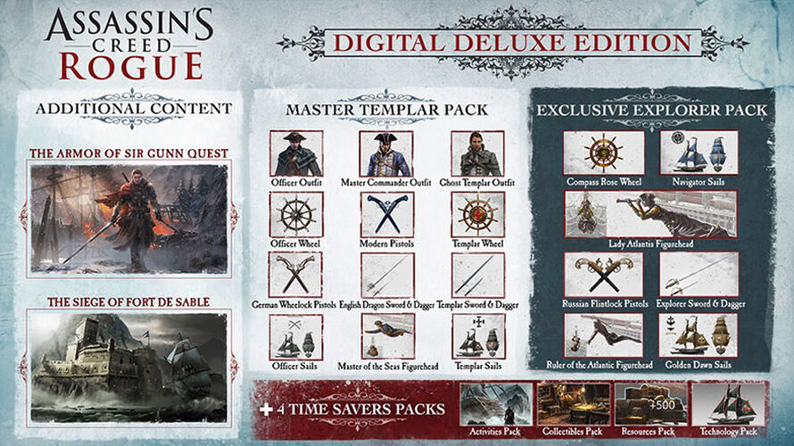 Buy Assassin's Creed® Rogue Deluxe Edition from the Humble Store and save  70%