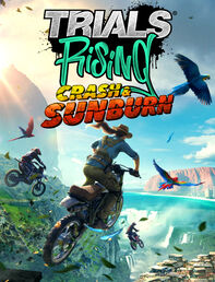 Trials Rising Crash & Sunburn