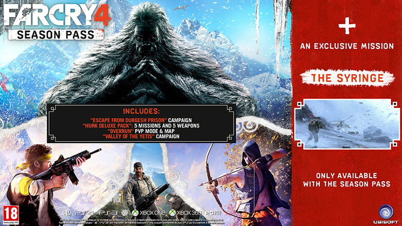 Far Cry 4 Pass saisonnier — PC (Digital)