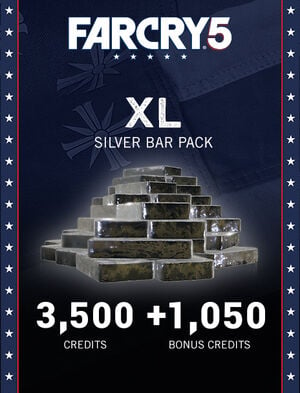 Far Cry® 5 XL Silver Bar Pack – 4,550 Credits