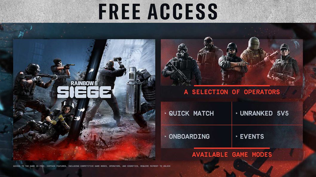 Download Tom Clancy's Rainbow Six Siege | Free Access