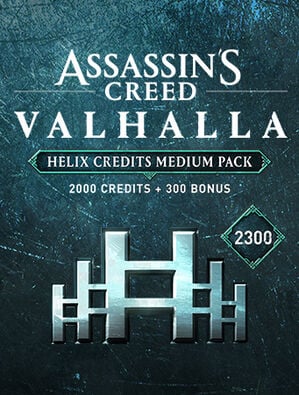 Assassin's Creed Valhalla แพ็กเฮลิกซ์ เครดิตขนาดกลาง