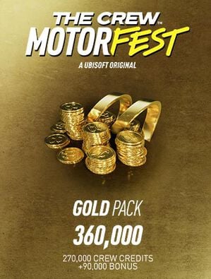 The Crew Motorfest Gold Paket 360.000 Crew Credits