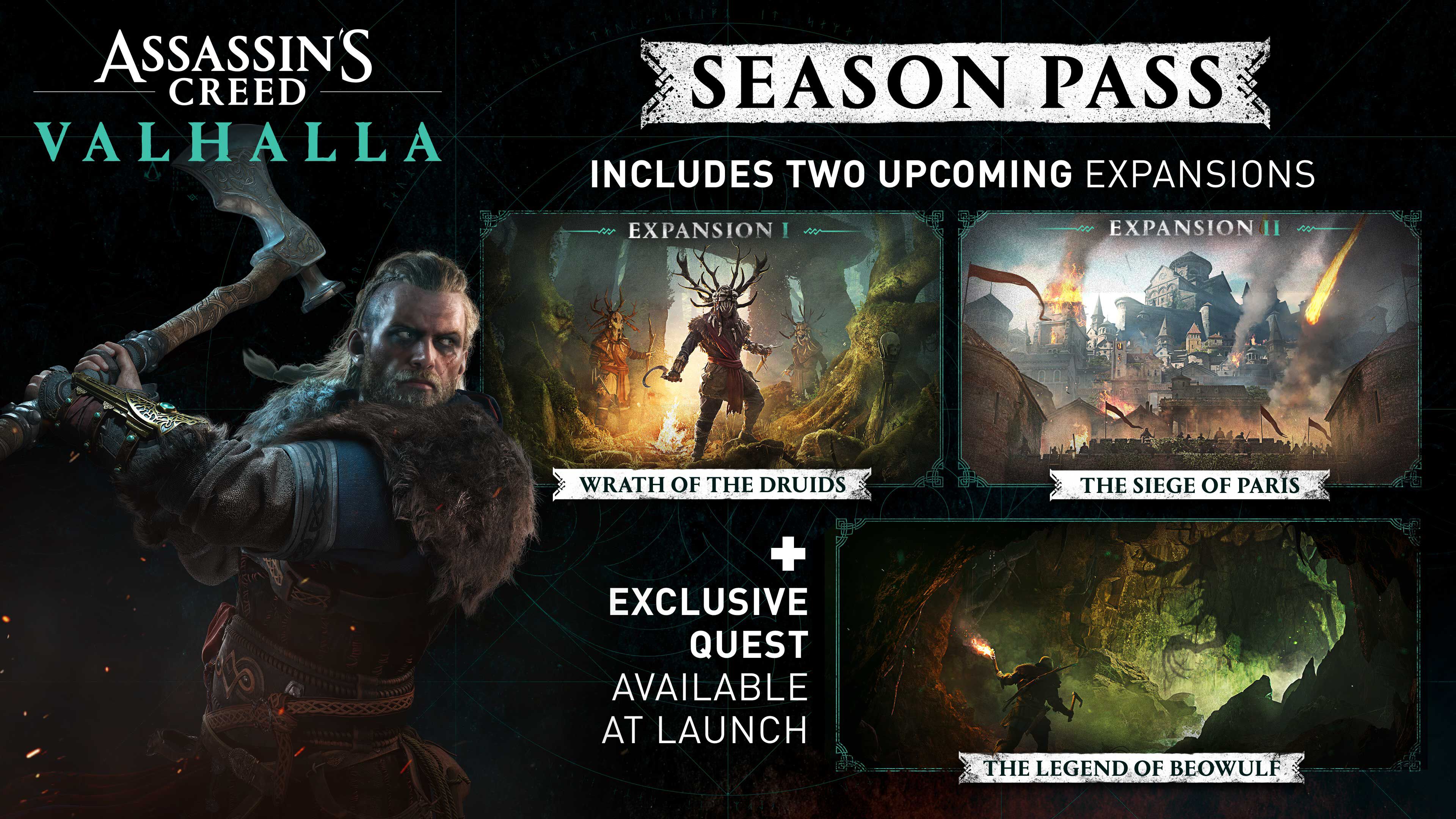 Assassin's creed valhalla game clearance pass