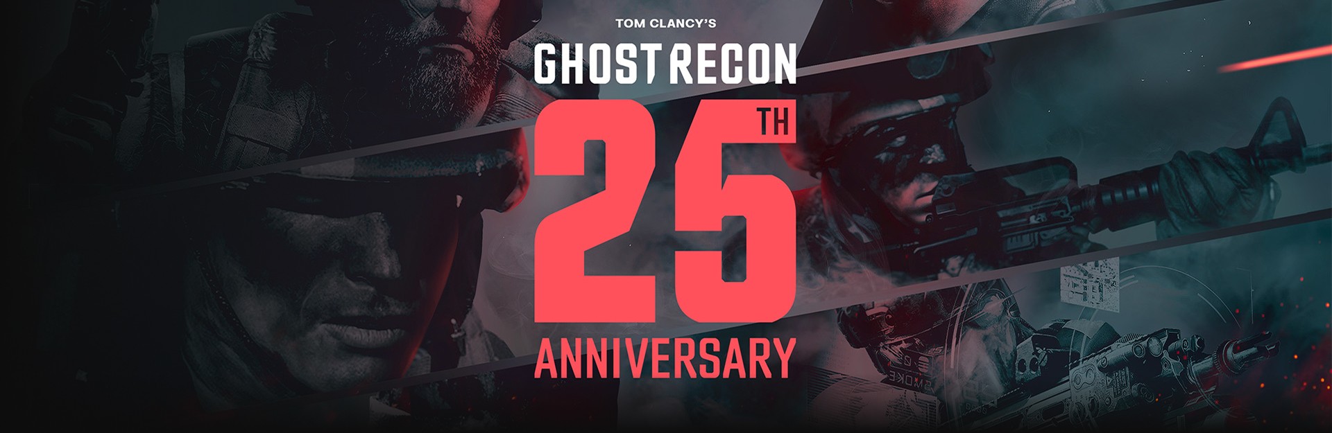 Comemoração de 25 anos da franquia Ghost Recon Comemoração de 25 anos da franquia Ghost Recon
