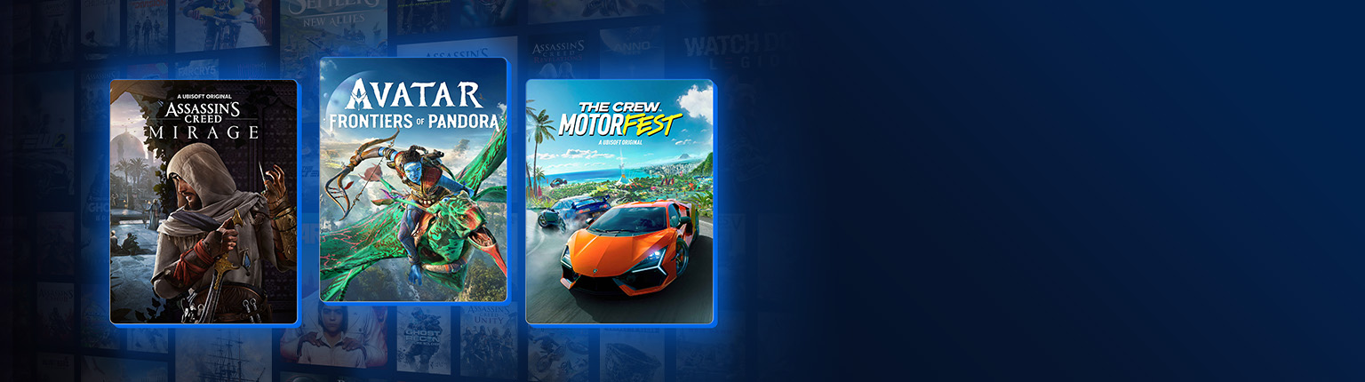 PLAY UPCOMING RELEASES DAY ONE WITH UBISOFT+