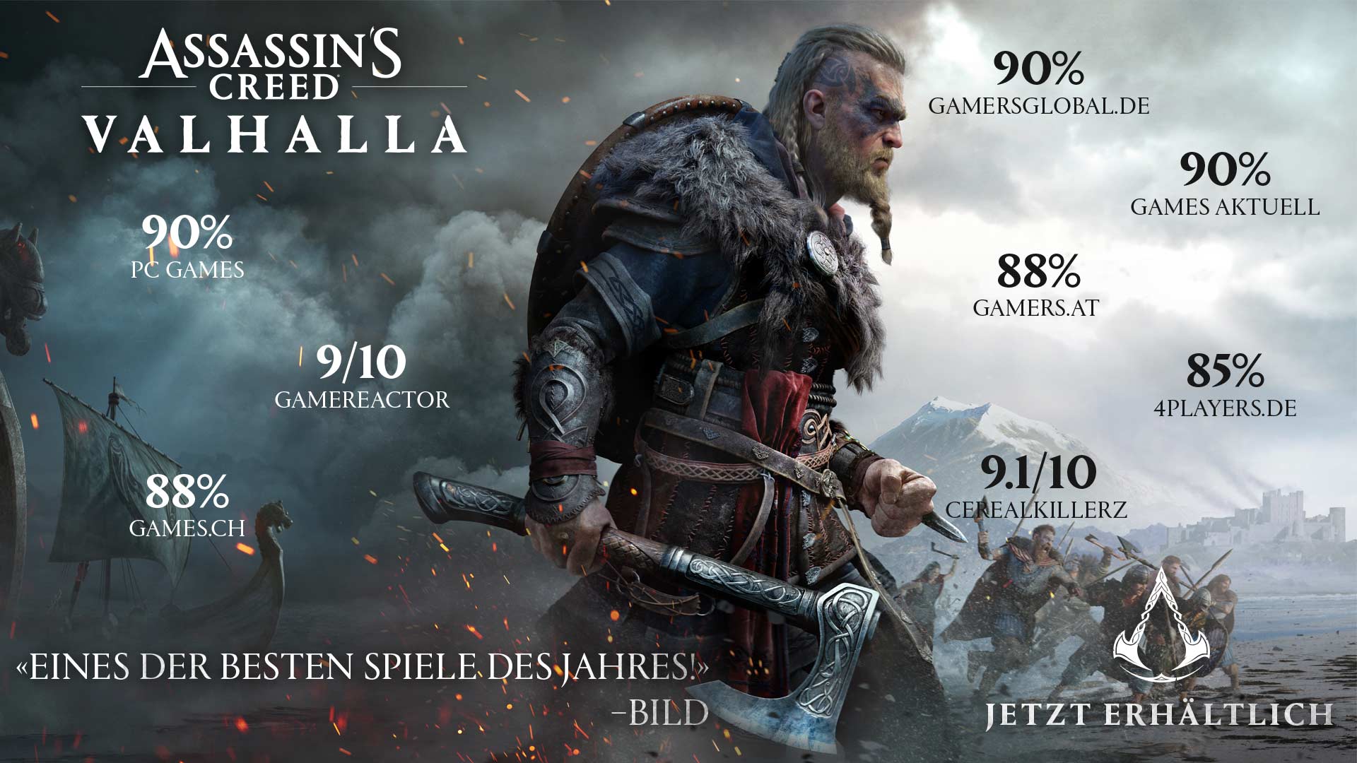 Kaufen Assassin's Creed Valhalla + Immortals Fenyx Rising Bundle