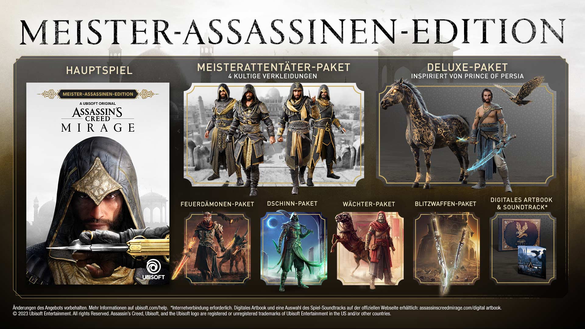 Assassin's Creed Mirage PC Offline - Deluxe Edition - EXBR Games - Sua loja  digital de jogos baratos para PC
