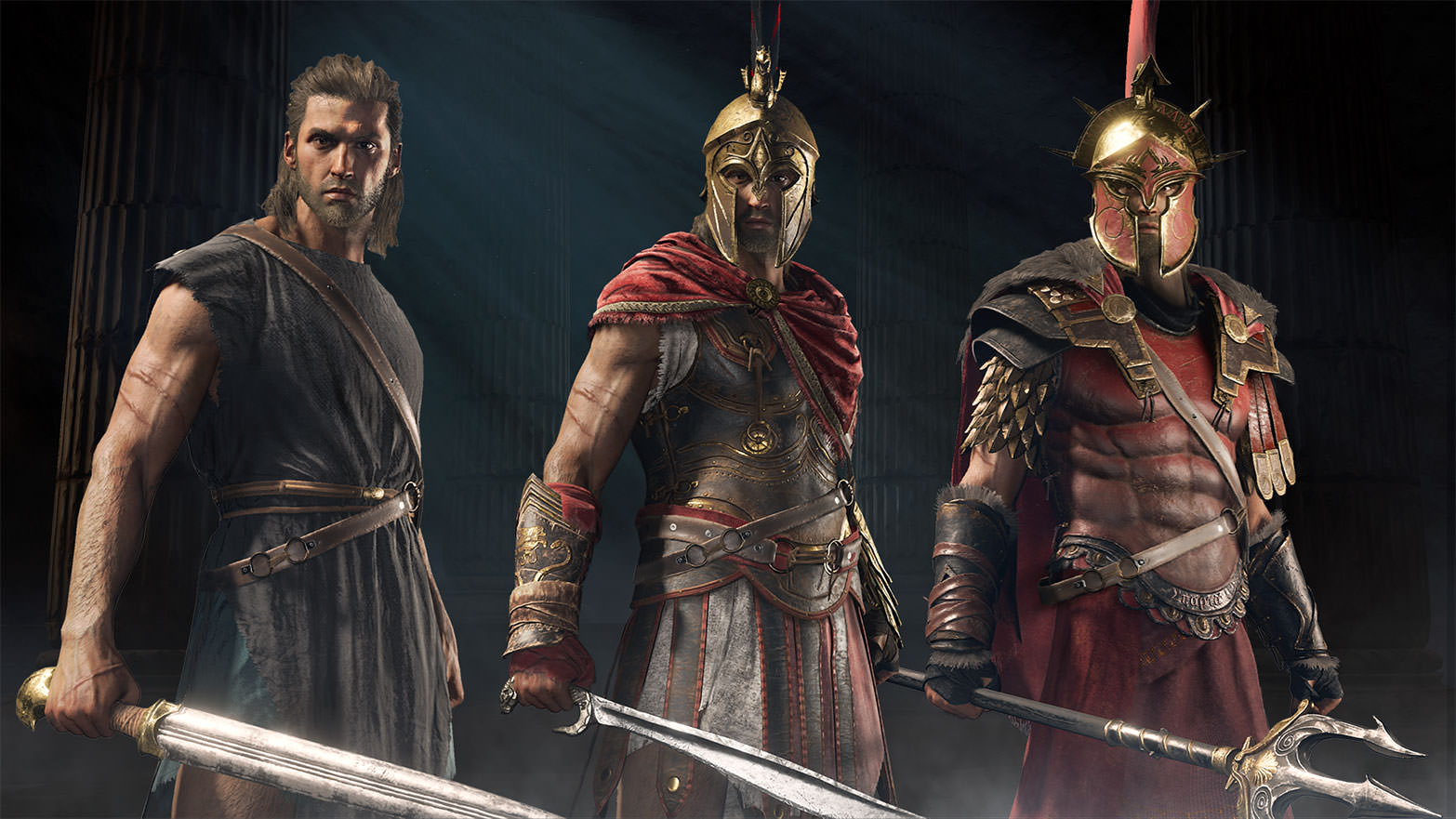 Assassin's Creed Odyssey La Lance d'Onidas Ubisoft 9ème génération Lame  Cachée COS Lame Cachée longueur 57 cm : : Jeux et Jouets