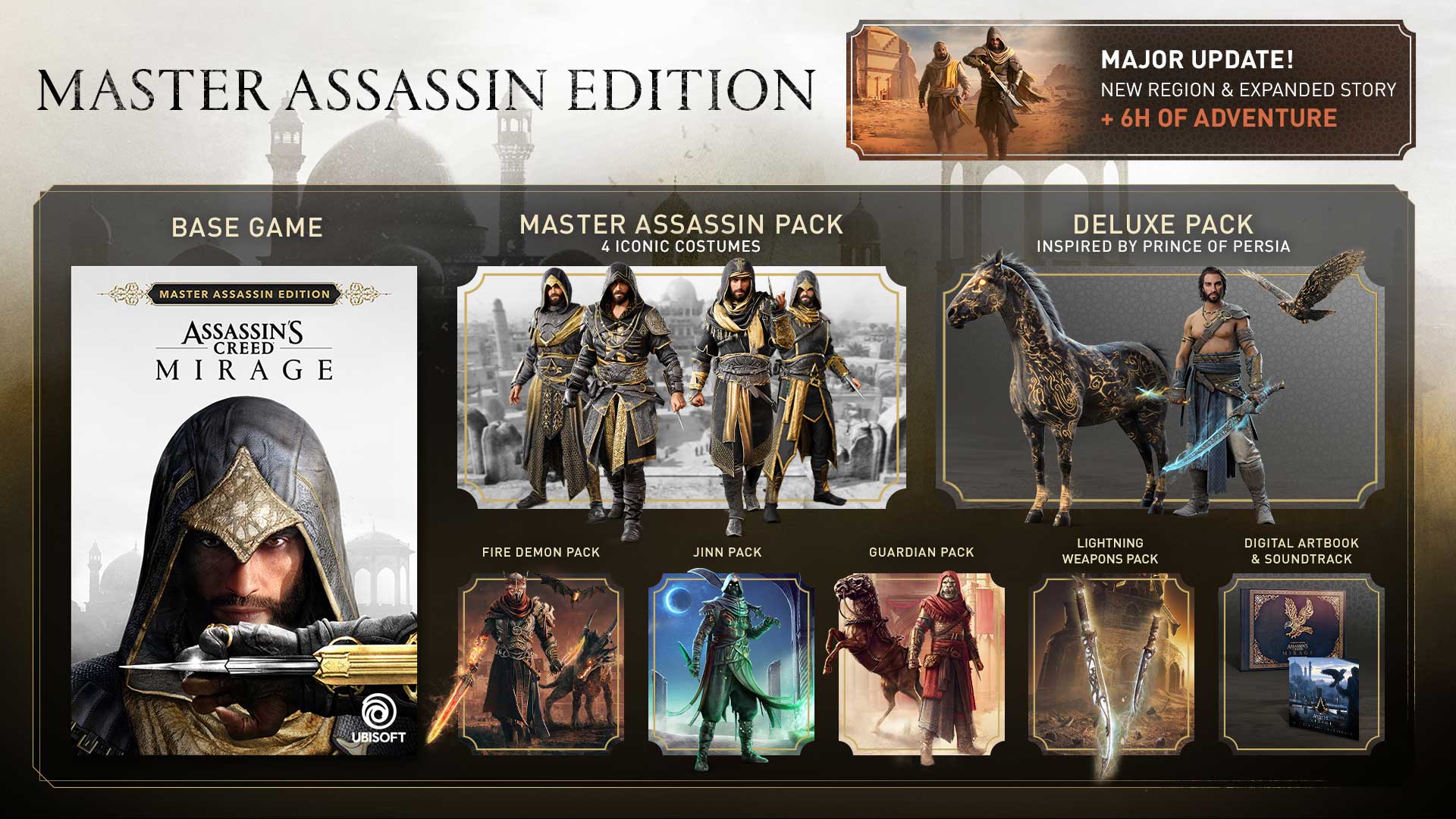Buy Assassin's Creed Mirage Master Assassin Edition on PC & More