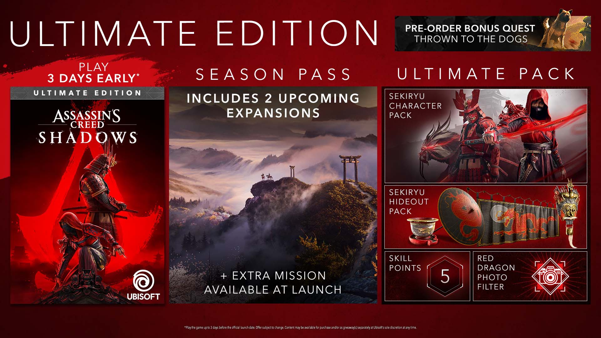 Assassin's Creed Shadows Ultimate Edition - Ubisoft Store