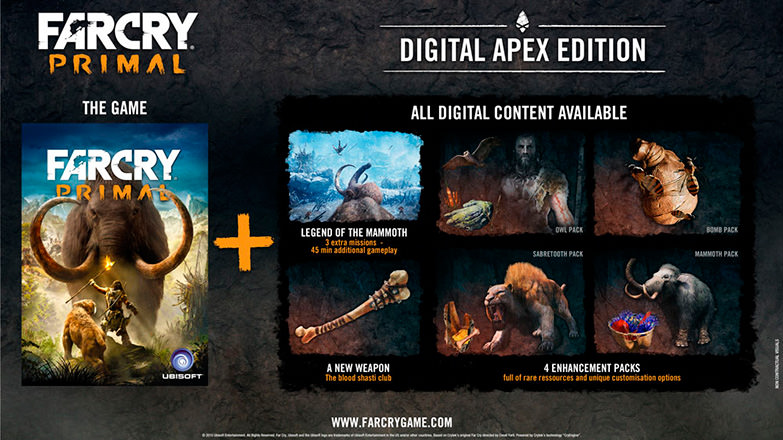 Far Cry Primal XBOX ONE (Téléchargement numérique) 