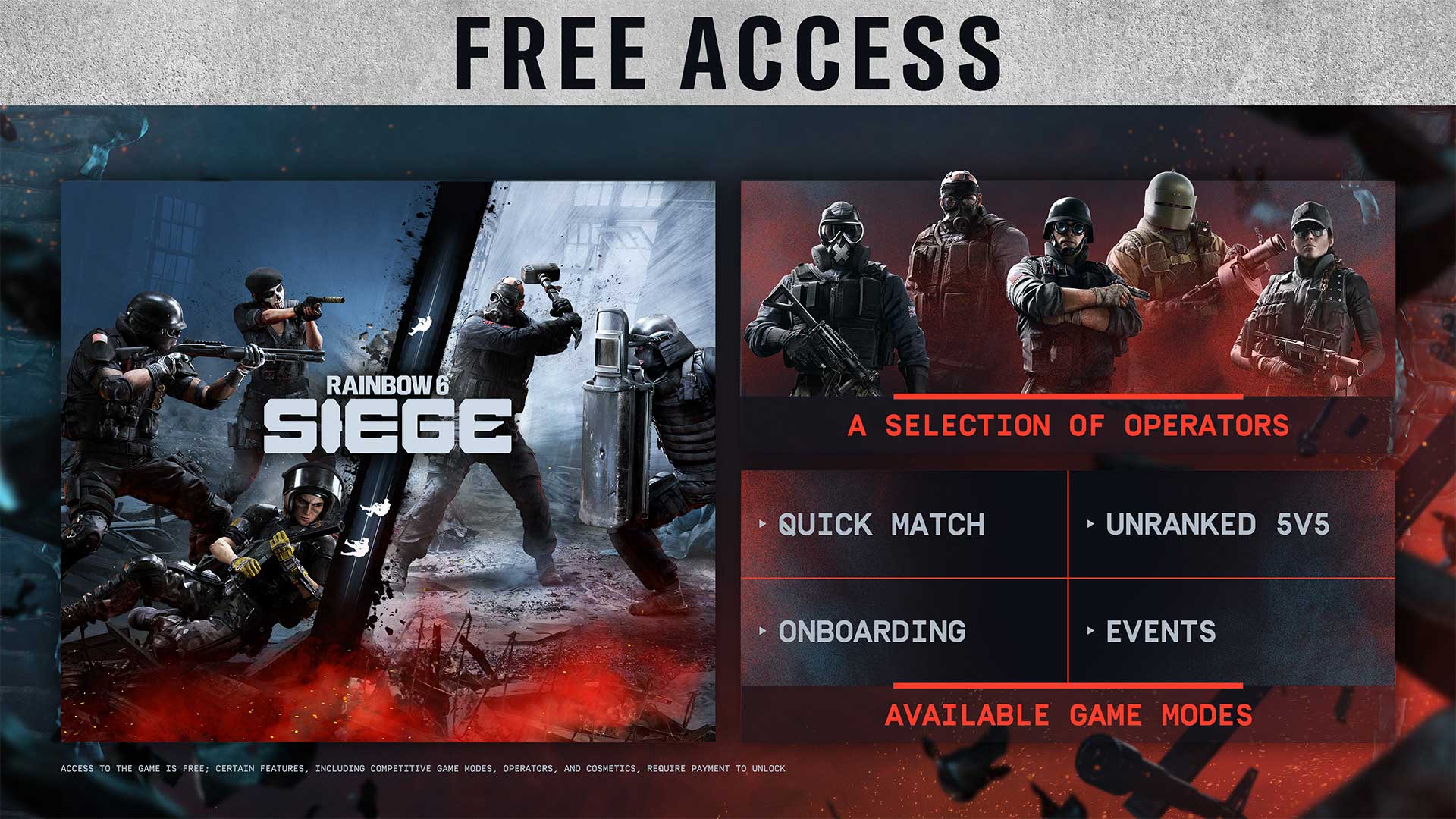 Download Tom Clancy's Rainbow Six Siege | Free Access