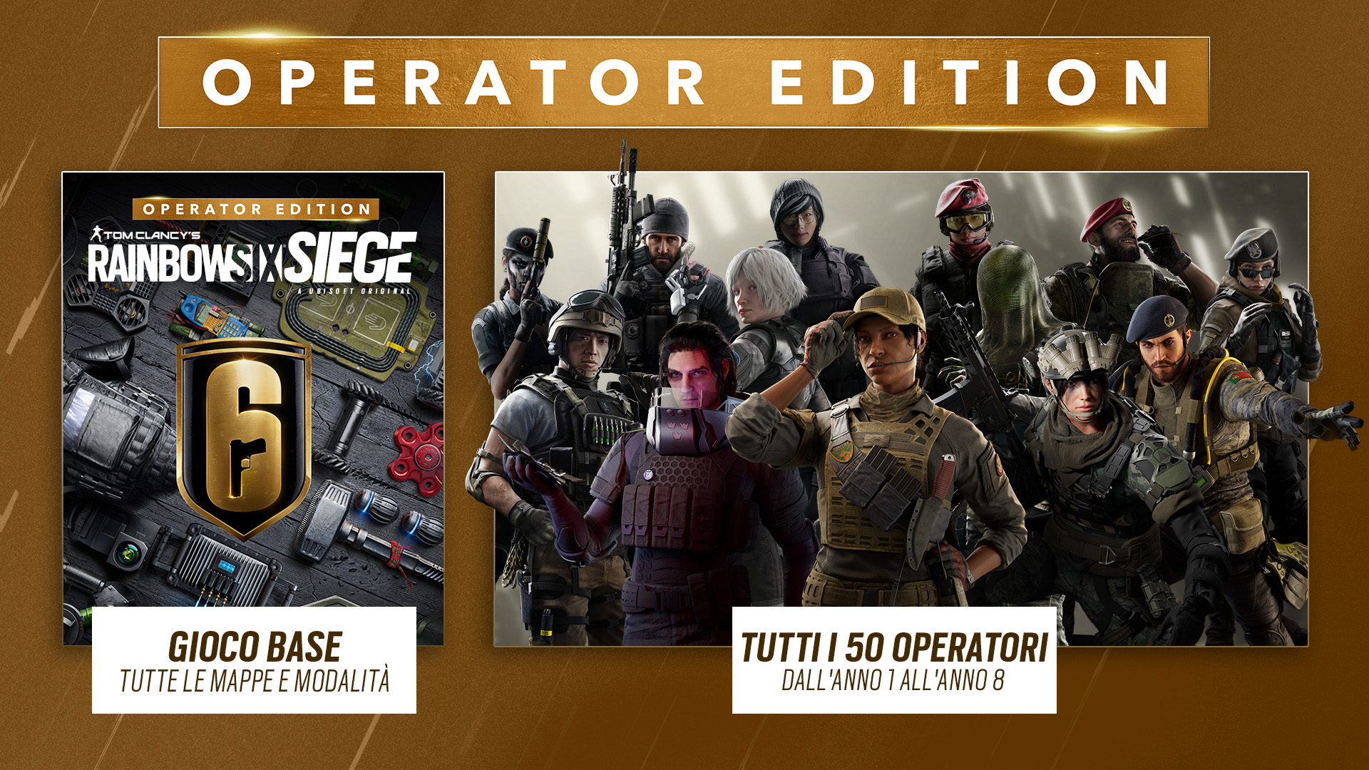 Sus R6 Operator Pics Acquistare Tom Clancy's Rainbow Six Siege Operator Edition su PC e non ...