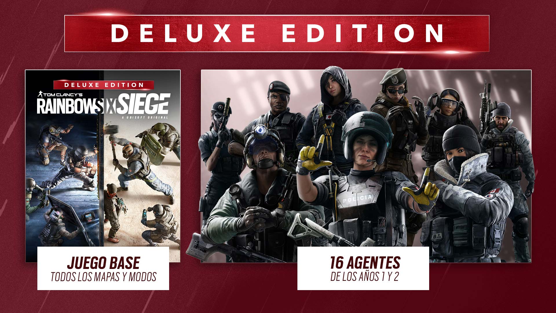 Buy Tom Clancy's Rainbow Six Siege Deluxe Edition For PC,PS4 (Digital ...