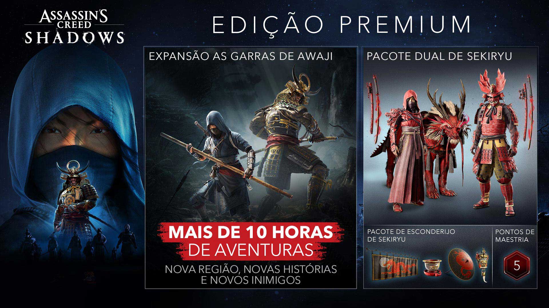 Comprar Assassin's Creed Shadows em PC e Mais | Ubisoft Store, image size:1920x1080