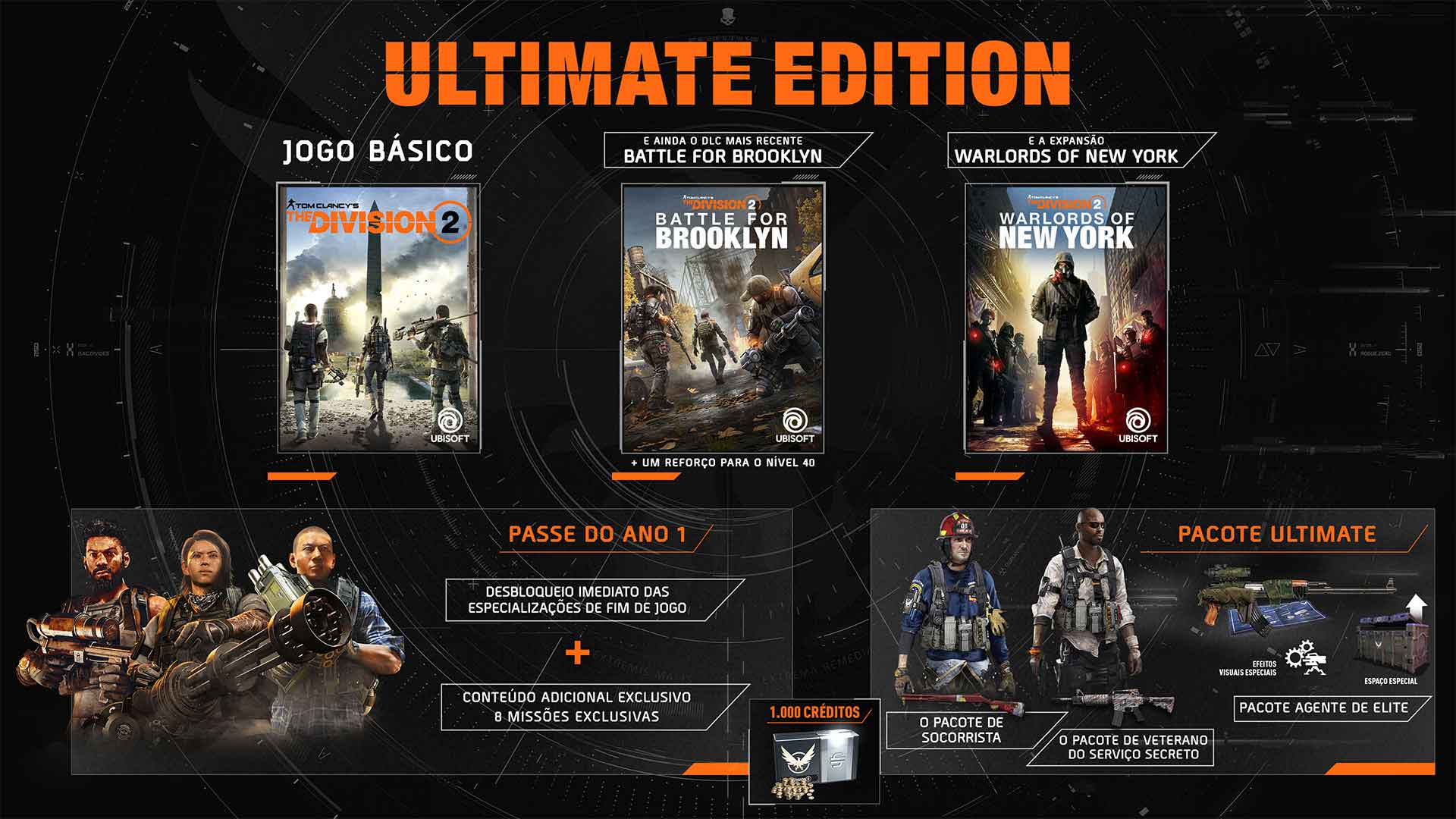 Comprar Tom Clancy's The Division 2 Edição Gold em PC e Mais